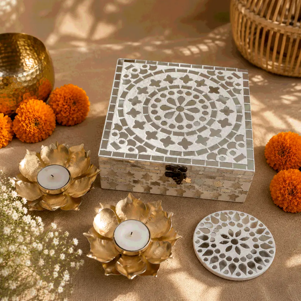 Mirror Mosaic Festive Box